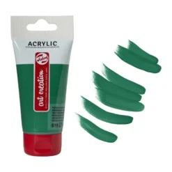 Acrylverf - donkergroen - 75 ml
