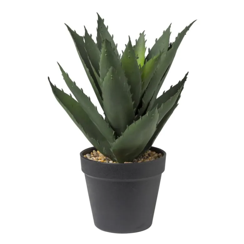 Aloe vera kunstplant - 28 cm