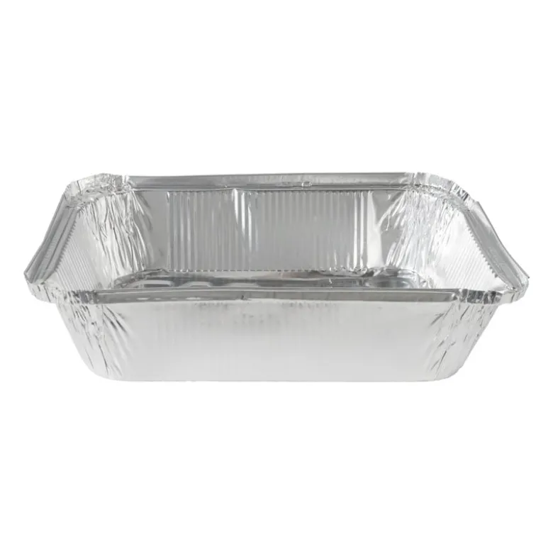 Aluminium tray - set van 4 - 6x26x19 cm