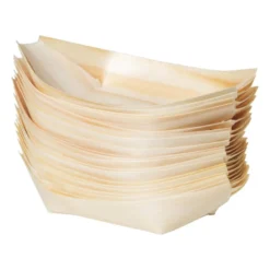 Amuse schaaltjes - hout - 20 stuks