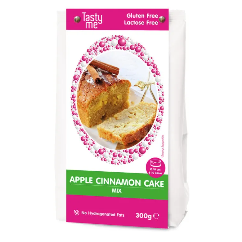 Apple cinnamon cake - glutenvrij en lactosevrij - 300 g