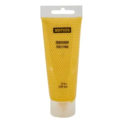 Arcylverf in tube - geel - 75 ml