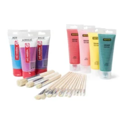 Arcylverf in tube - groen - 75 ml