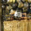 Backdrop slinger - gouden sterren