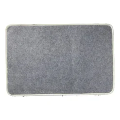 Badmat fluffy - beige - 45x70 cm