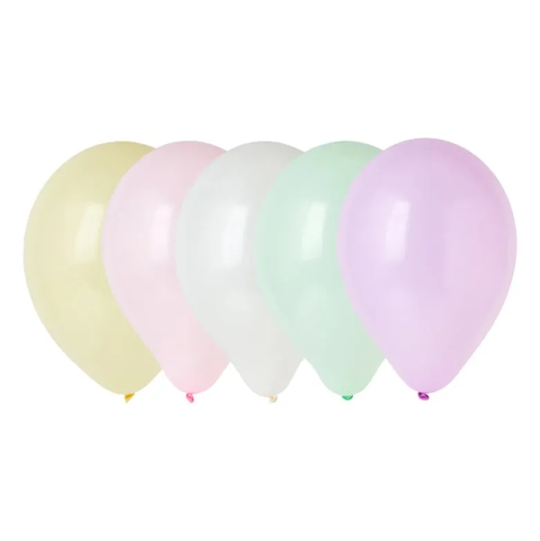 Ballonnen pastel - 50 stuks