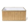Bamboe mand open - 12x24x18 cm