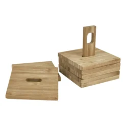 Bamboe onderzetters - set van 6