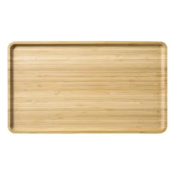 Bamboe tray groot - bruin - 1.8x44x25.5 cm