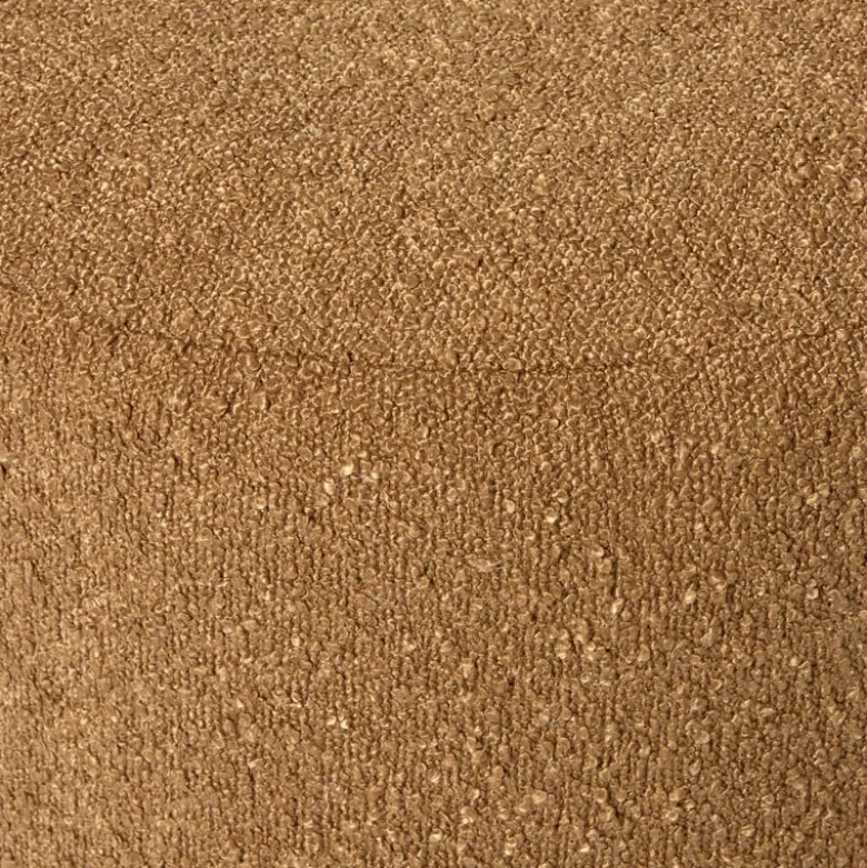Bank Sara bouclé - bruin - 45x120x44 cm