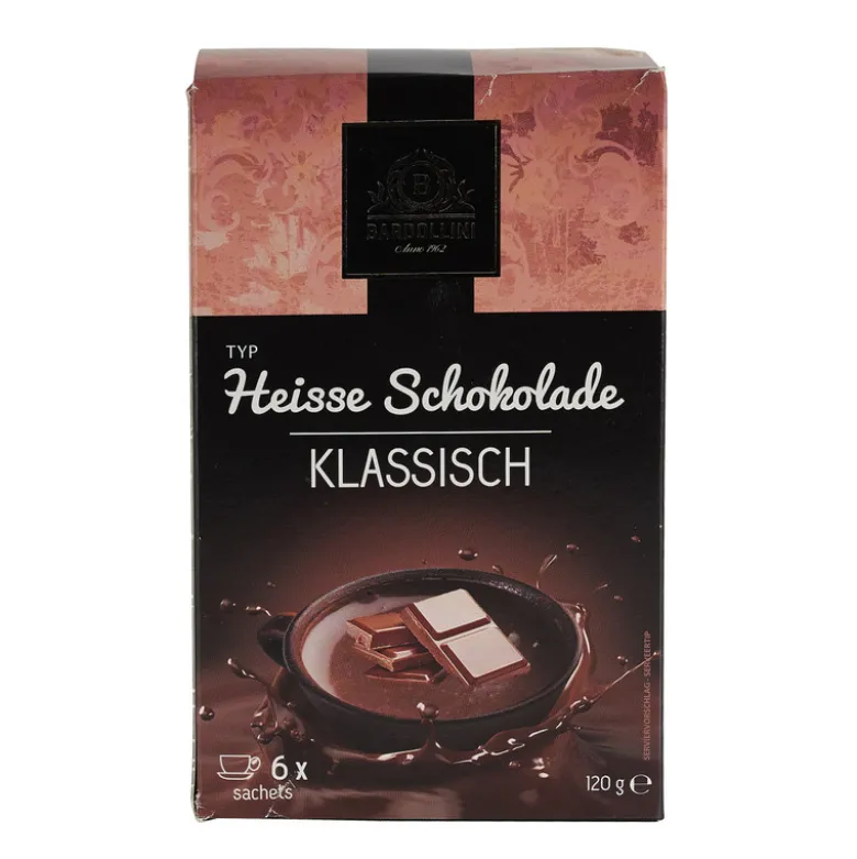 Bardollini hot chocolate - classic - 6 stuks
