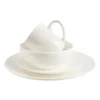 Basic ontbijtbord rond - wit - Ø19 cm