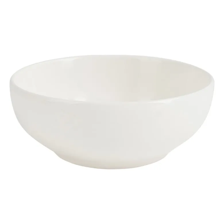 Basic schaal rond - wit - Ø15.5