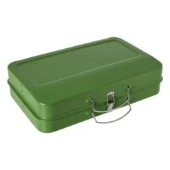 BBQ koffer inklapbaar - groen - 36.5x23 cm