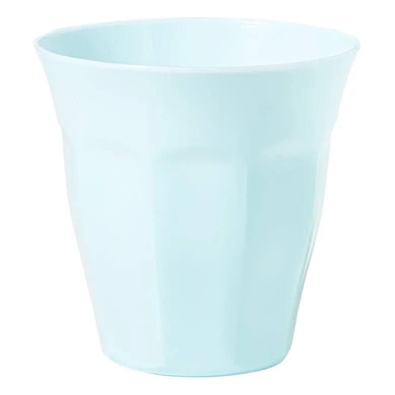 Beker facet - blauw - 250 ml