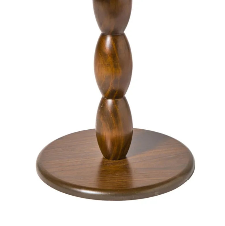 Bijzettafel Anna - bruin - ø40x40 cm