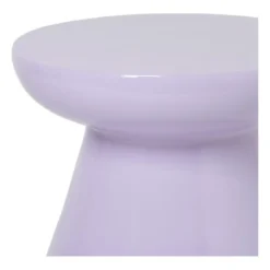 Bijzettafel conisch - lila - ø50x40