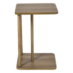 Bijzettafel Ella - bruin - 56x38x33 cm