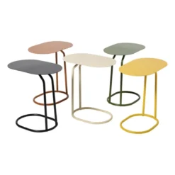 Bijzettafel Freddy - groen - 49x45x28 cm