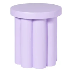 Bijzettafel Malmo - lila - ø40x45 cm