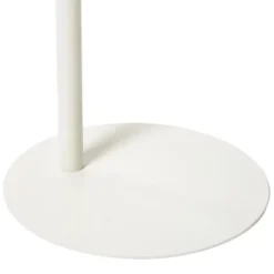 Bijzettafel Mica organisch - wit - 53x35x26 cm