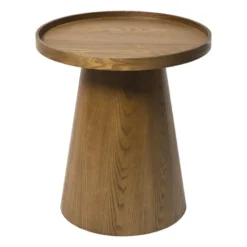 Bijzettafel Rondo groot - bruin - ø45x50 cm