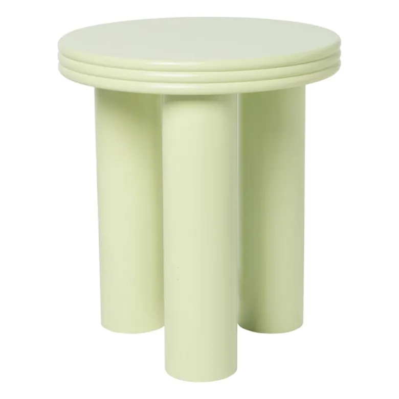 Bijzettafel Stockholm - groen - ø40x45 cm