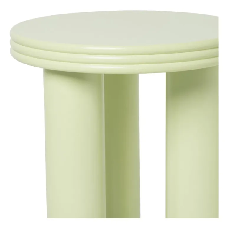 Bijzettafel Stockholm - groen - ø40x45 cm