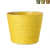 Bloempot mand klein - diverse varianten - ø12x9 cm