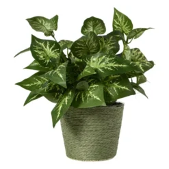 Bloempot mand klein - diverse varianten - ø12x9 cm