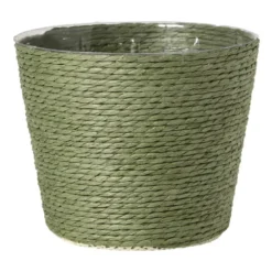 Bloempot mand klein - diverse varianten - ø12x9 cm