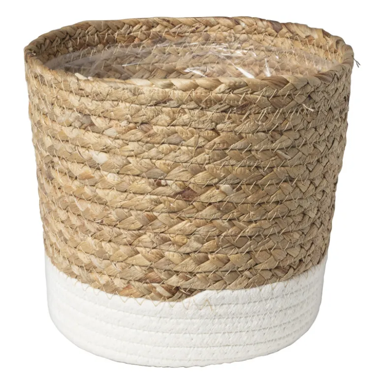 Bloempot met voering - ø17x16 cm
