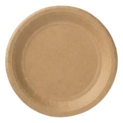 Bord kraftpapier - 10 stuks - 18,5 cm