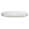 Bord ovaal Toscane - wit - 25.5x12 cm
