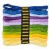 Borduurgaren set - koele kleuren - set van 12