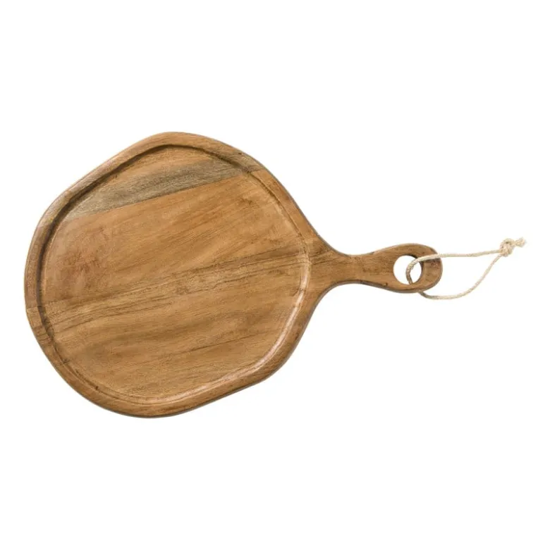Borrelplank organisch middel - acaciahout - 46x32.5 cm