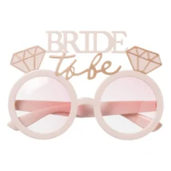 Bride to be feestbril - roze