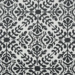 Buitenkleed ethnic - zwart - 120x180 cm
