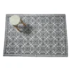 Buitenkleed ethnic - zwart - 160x230 cm