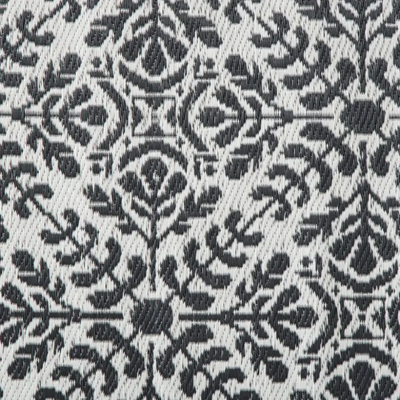 Buitenkleed ethnic - zwart - 160x230 cm