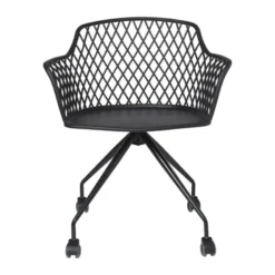 Bureaustoel Leon - zwart - 80x62.5x55.5 cm