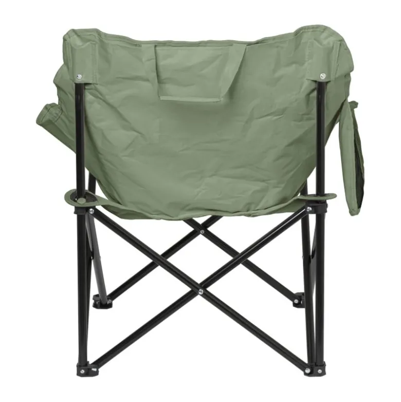 Campingstoel compact - groen - 65x62x55 cm