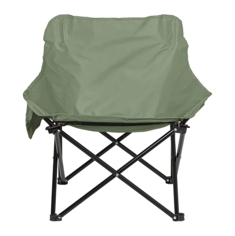 Campingstoel compact - groen - 65x62x55 cm