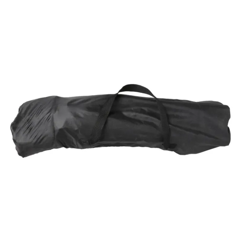 Campingstoel compact - zwart - 65x62x55 cm