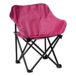 Campingstoel kids compact - roze - 50x50x40cm