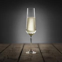 Champagneglas kristal - set van 4 - 200 ml