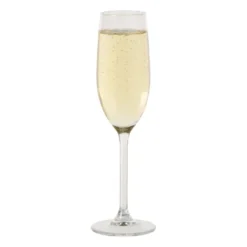 Champagneglas plisse - transparant - 210 ml