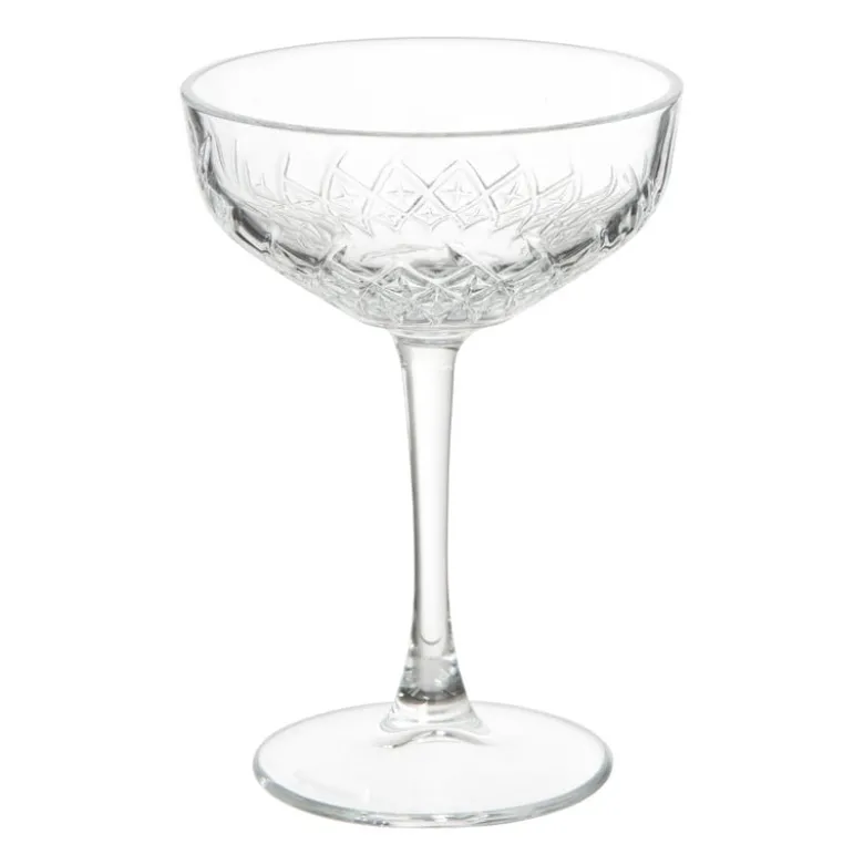 Champagneglas timeless - transparant - 27 cl