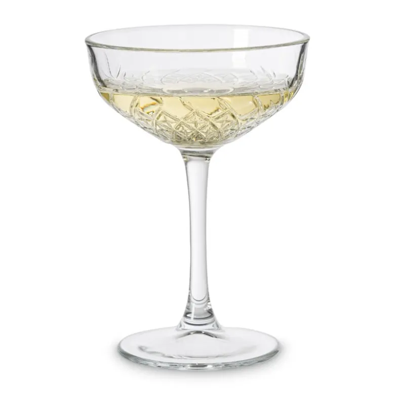 Champagneglas timeless - transparant - 27 cl