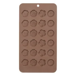 Chocolade mal siliconen - bruin